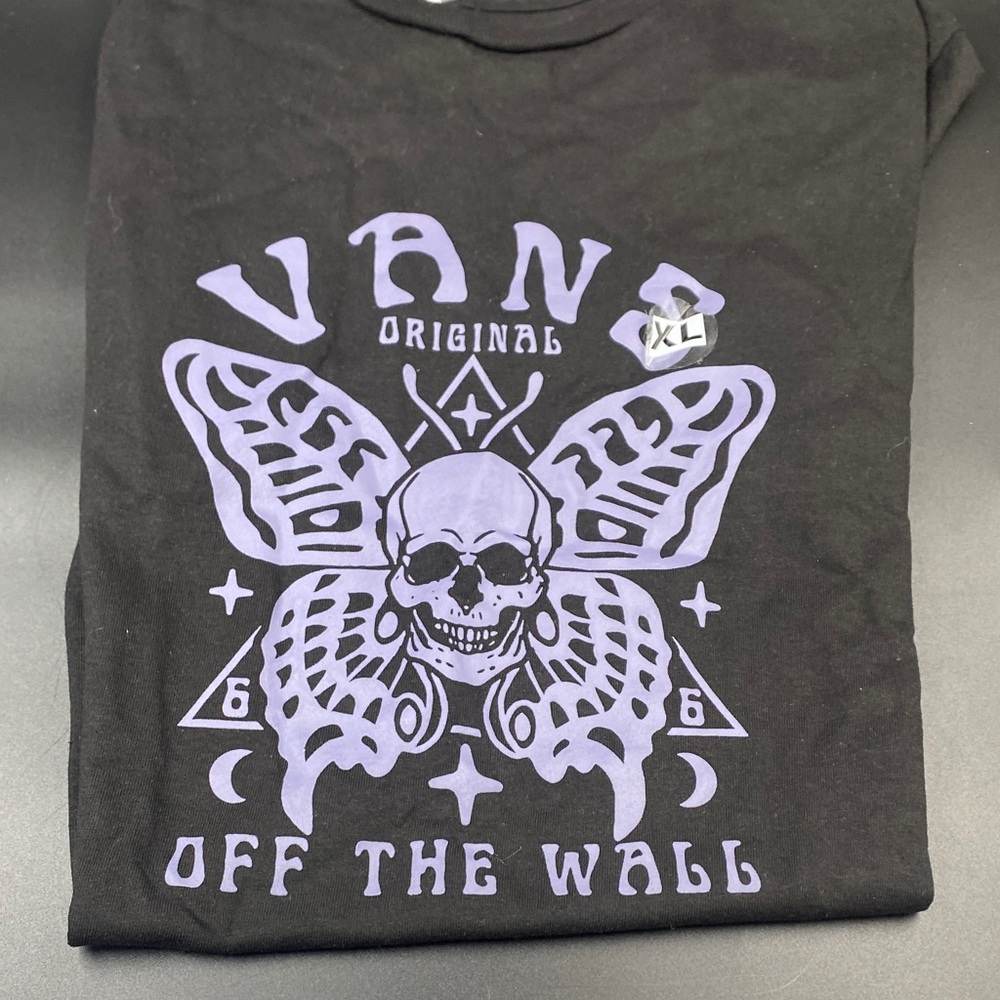 Vans Black and Purple Muscle Tee